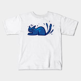 Water Cat Kids T-Shirt